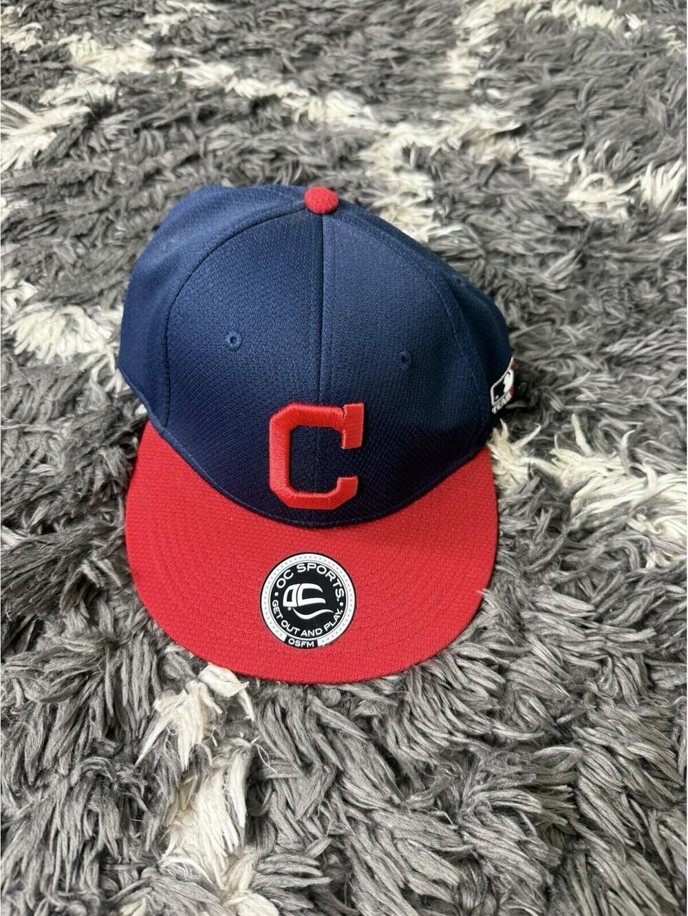 Cleveland Guardians Baseball Hat OC Sports MLB Navy Adjustable NWT